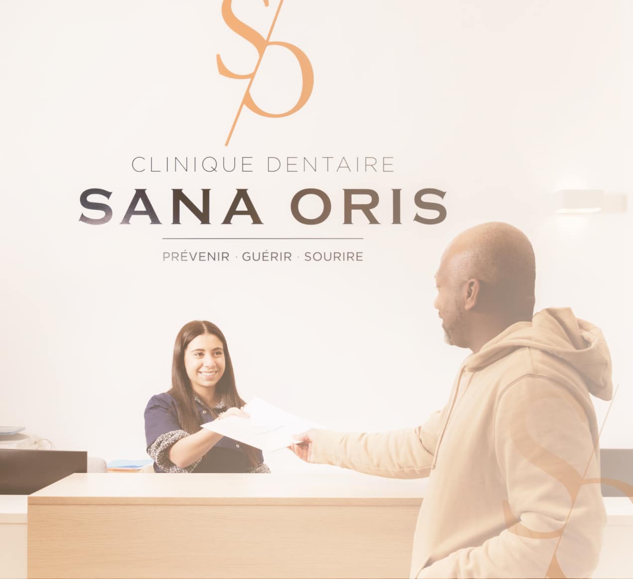 Prenez rendez-vous | La clinique dentaire Sana Oris | Paris 8